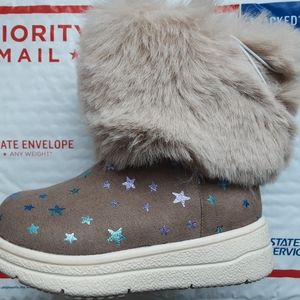 Baby Girl Size 5 Cat & Jack Boots